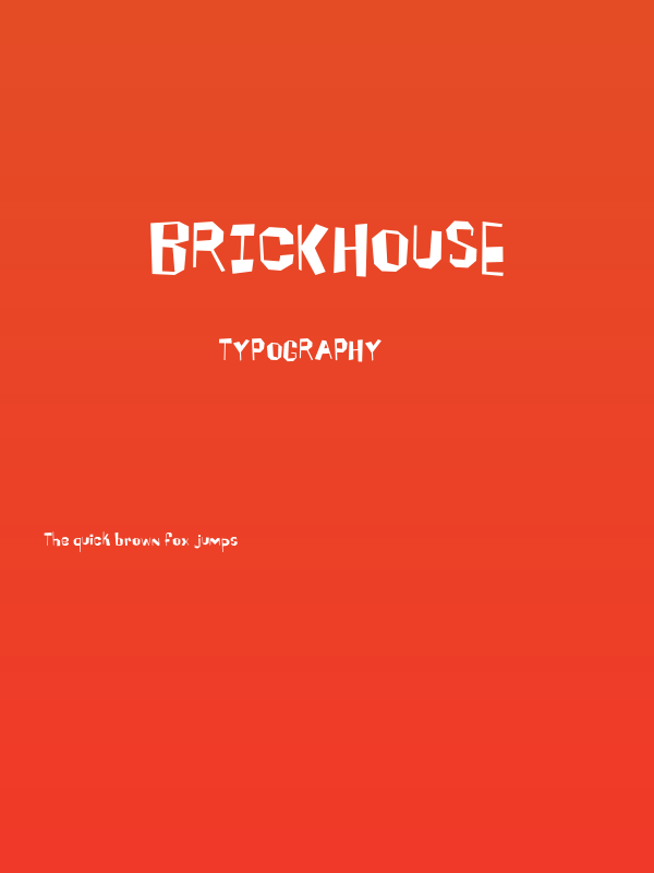 Brickhouse Poster