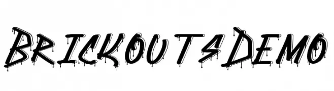 Brickouts Demo  Frei Schriftart Herunterladen