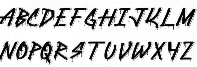 Brickouts Demo Schriftart Kleinbuchstaben