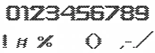 Bricks Constructions Font OTHER CHARS