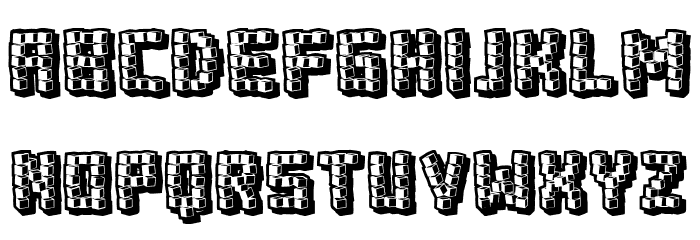 Bricks Regular Font OTHER CHARS