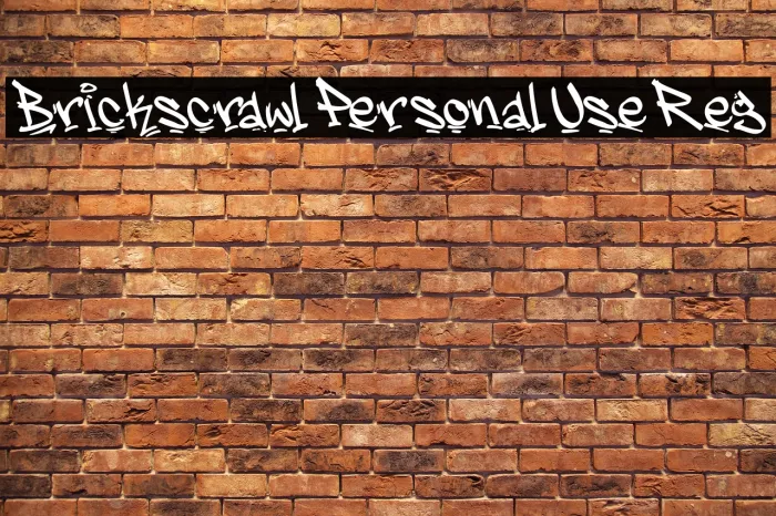 Brickscrawl Personal Use Reg Example 3