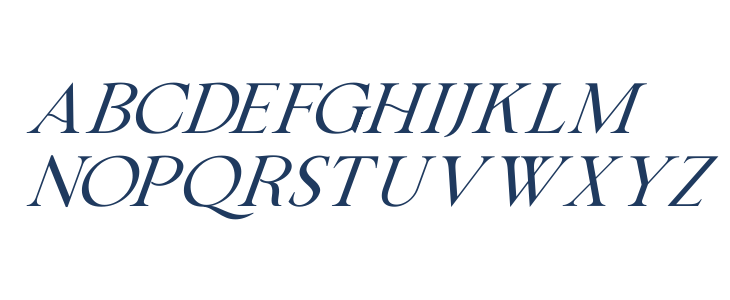 Bricktown Italic Lowercase