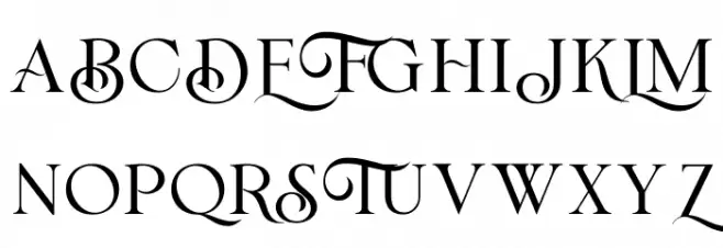 Bricktown Schriftart Groß