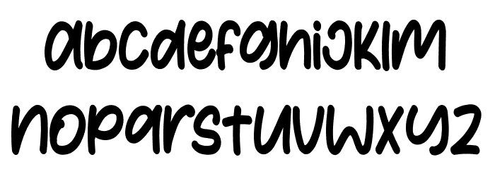 Brickyard Font LOWERCASE
