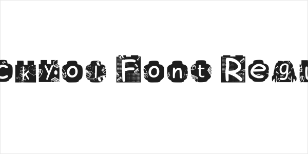 Brickyol Font Regular Logo