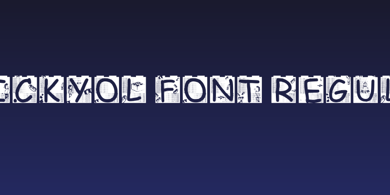 Brickyol Font Regular Social Header