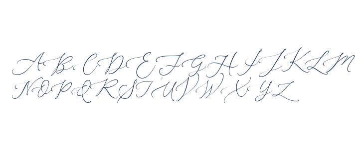 BridalRoutine-Regular Uppercase