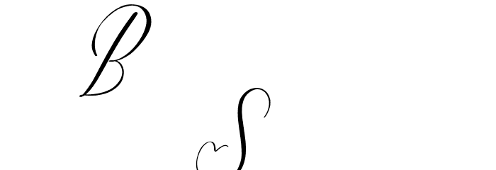 Bride Style DEMO Regular Font OTHER CHARS