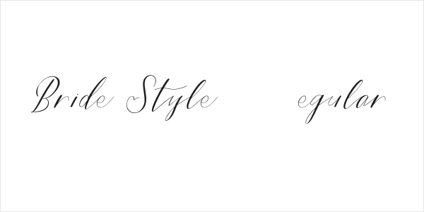Bride Style DEMO Regular Logo