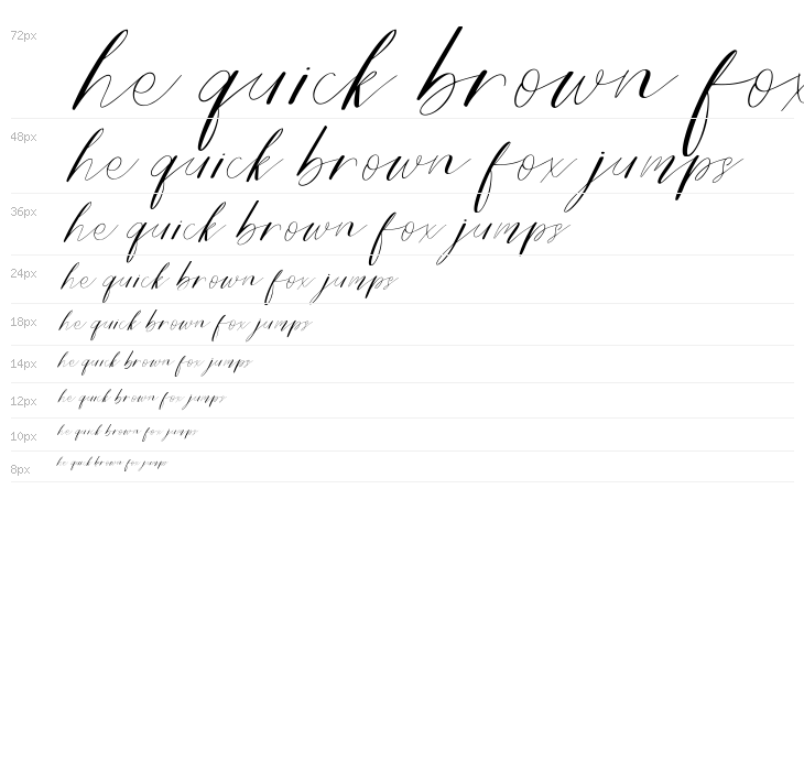 Bride Style DEMO Regular Waterfall