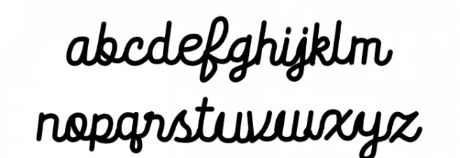 Bridette Demo 字体 小写
