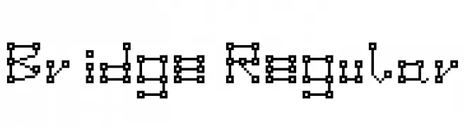 Bridge Regular  Frei Schriftart Herunterladen