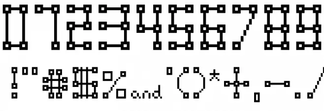 Bridge Regular Font OTHER CHARS