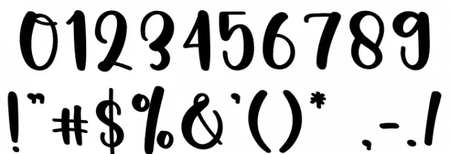 Bridge Schriftart Anderer Schreiben