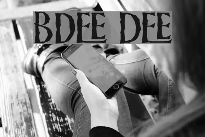 Bridgeport Demo Schriftart examples