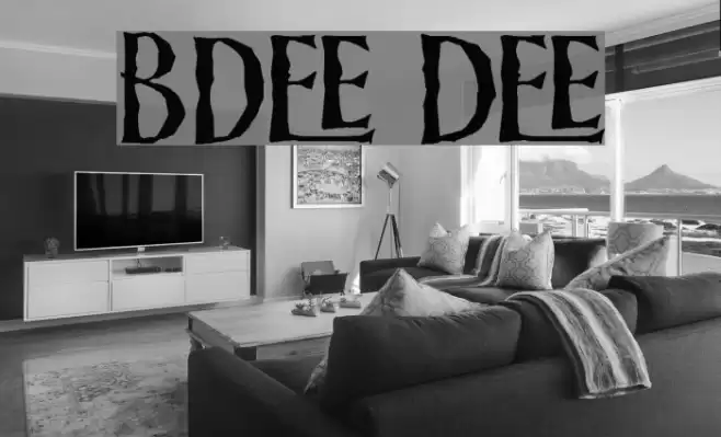 Bridgeport Demo Schriftart examples