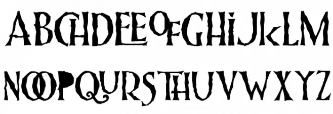 Bridgeport Demo Schriftart Kleinbuchstaben
