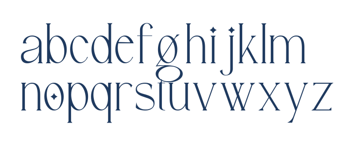 Bridger-Demo Regular Lowercase