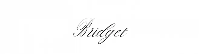 Bridget  Frei Schriftart Herunterladen
