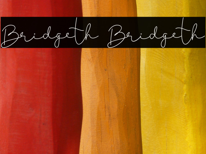 Bridgeth Bridgeth Example 1