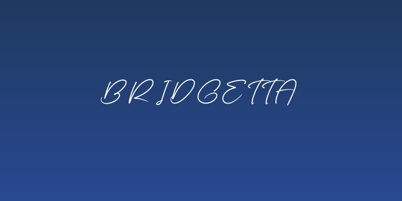 Bridgetta Social Header