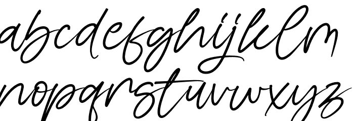 Bridgetta फ़ॉन्ट लोअरकेस