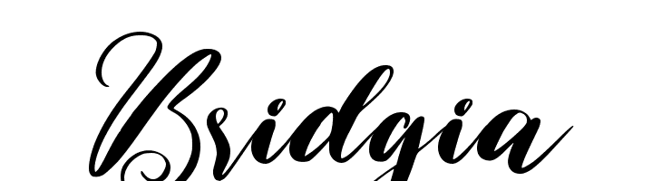Bridgia  les polices de caractères gratuit tlcharger