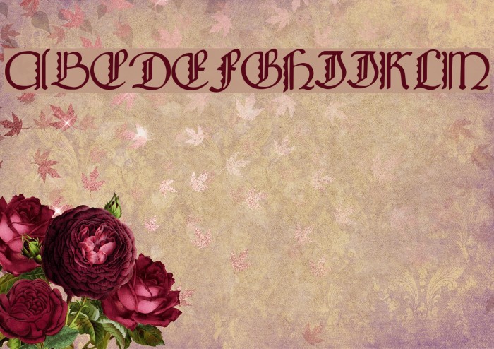 Bridgnorth Capitals Font examples