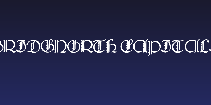Bridgnorth Capitals Social Header