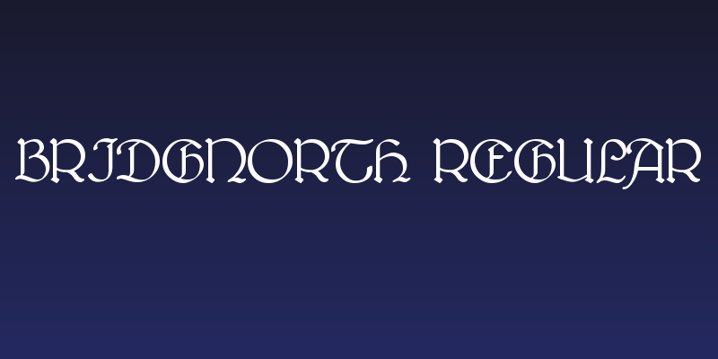 Bridgnorth Regular Social Header