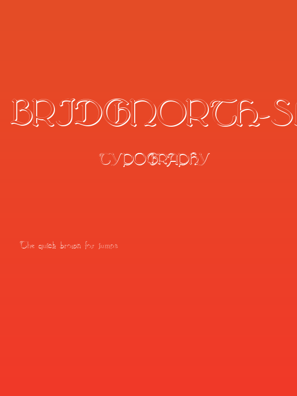 Bridgnorth-Shadow Poster