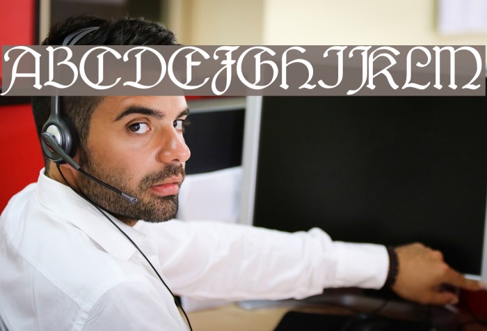 Bridgnorth Font examples