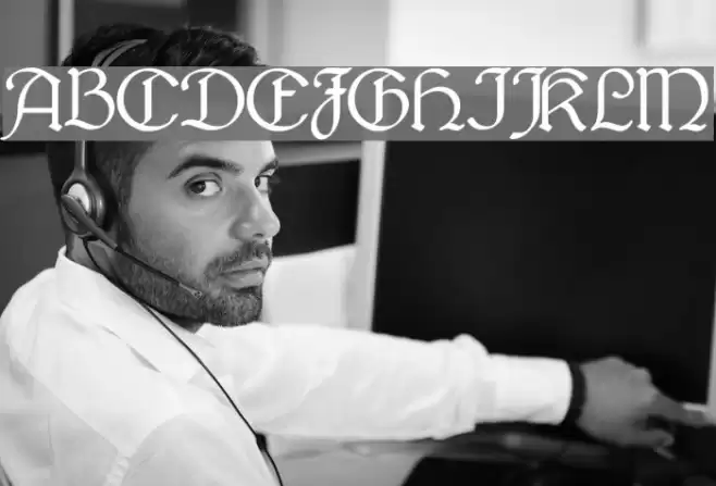 Bridgnorth Font examples