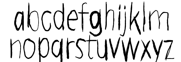 Brief Moment Between Font LOWERCASE