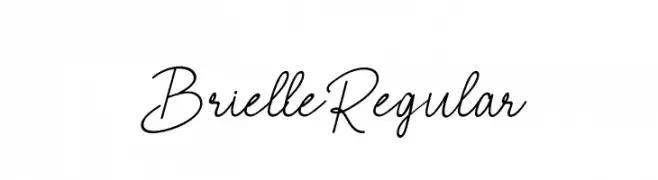 BrielleRegular  नि: शुल्क फ़ॉन्ट्स डाउनलोड