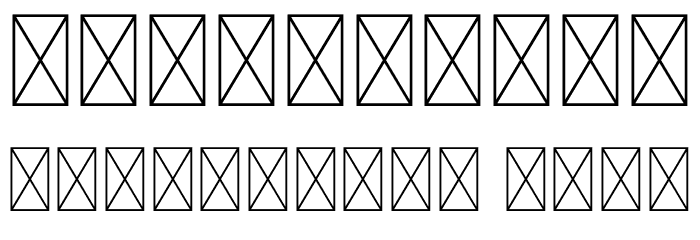 BrielleRegular Font OTHER CHARS