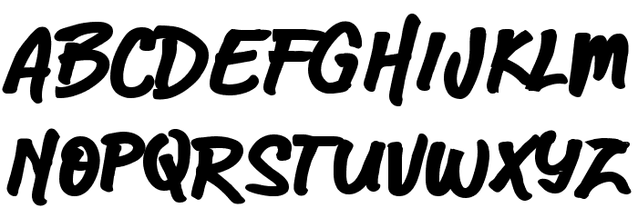 Brieston Font LOWERCASE