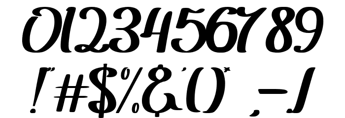 Brifuqa Font OTHER CHARS