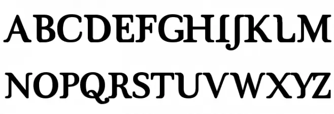 Brig Maven Schriftart Groß