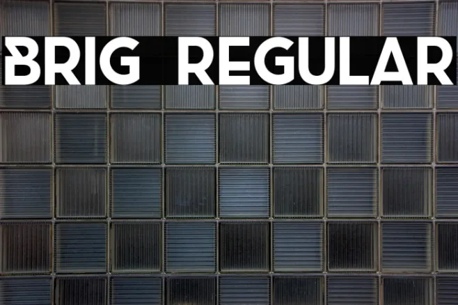 Brig Regular Example 1