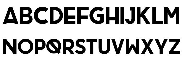 Brig Regular Font LOWERCASE