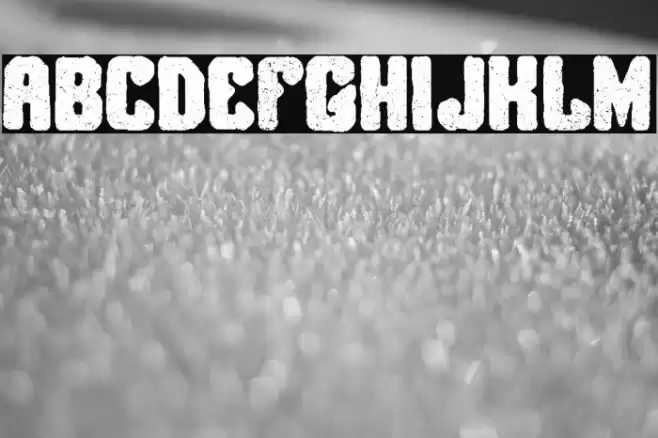 Brigada Salvaje Font examples