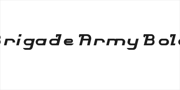 Brigade Army Bold Logo