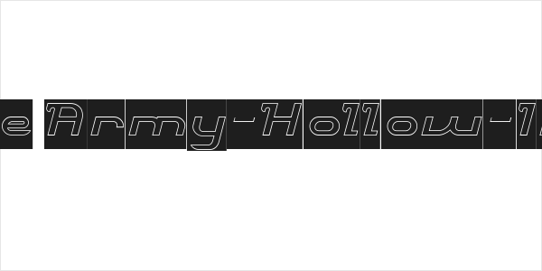 Brigade Army-Hollow-Inverse Logo