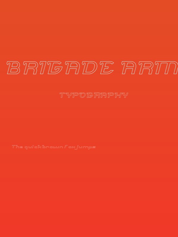 Brigade Army-Hollow Poster