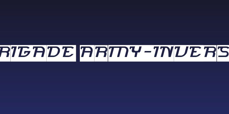 Brigade Army-Inverse Social Header