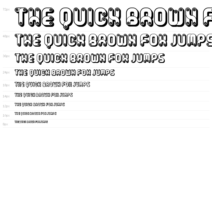 Brigadier Black Negative Regular Waterfall