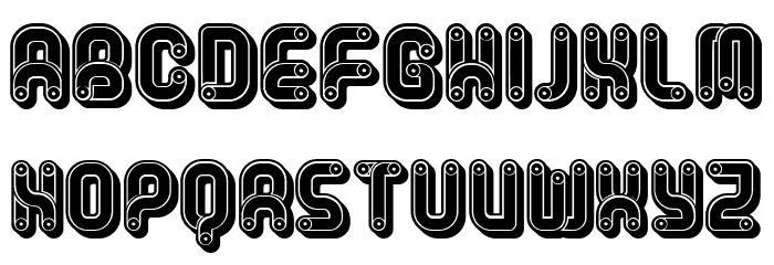Brigadier Black Regular Font OTHER CHARS