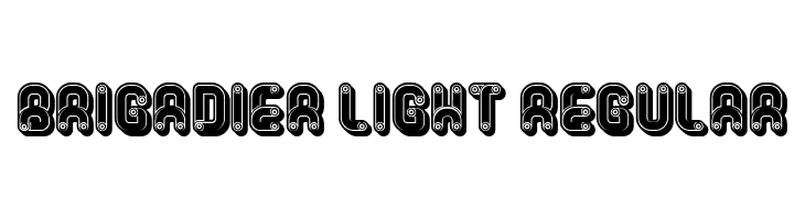 Brigadier Light Regular Fuentes